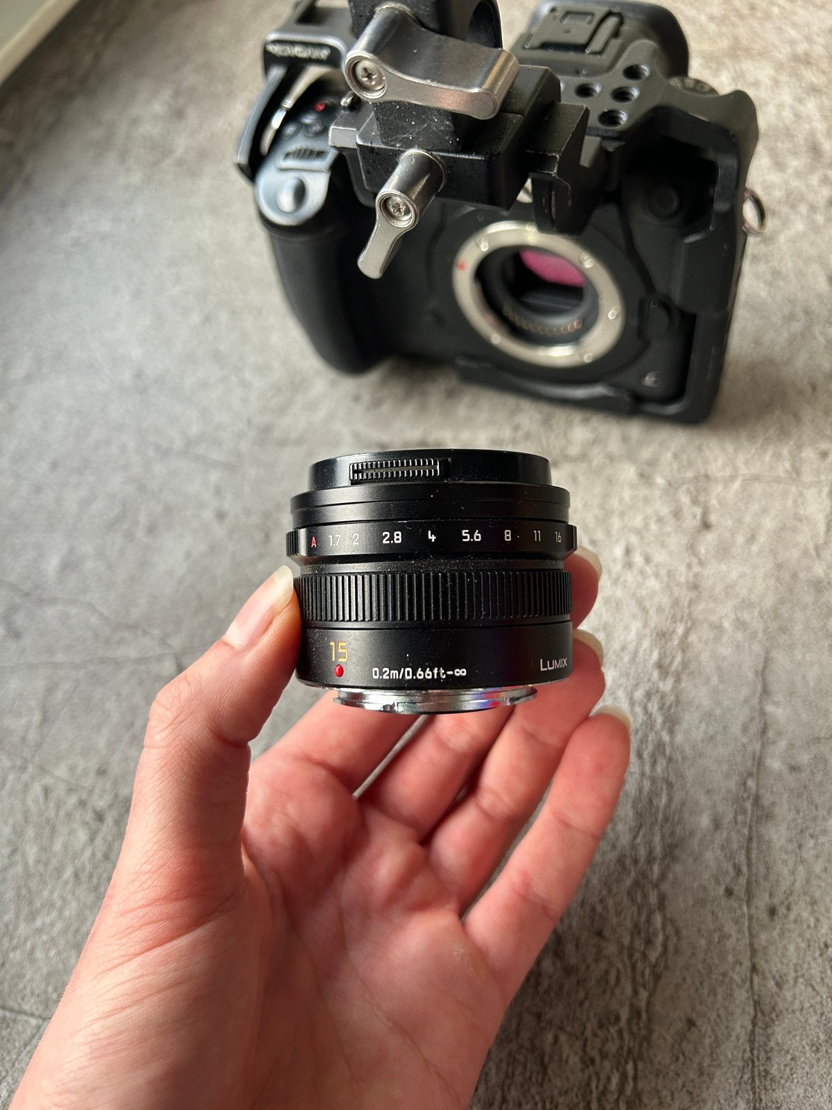 Leica DG Summilux 15mm f/1.7 ASPH lens, Ophalen, Autofocus, Micro Four Thirds, Groothoeklens