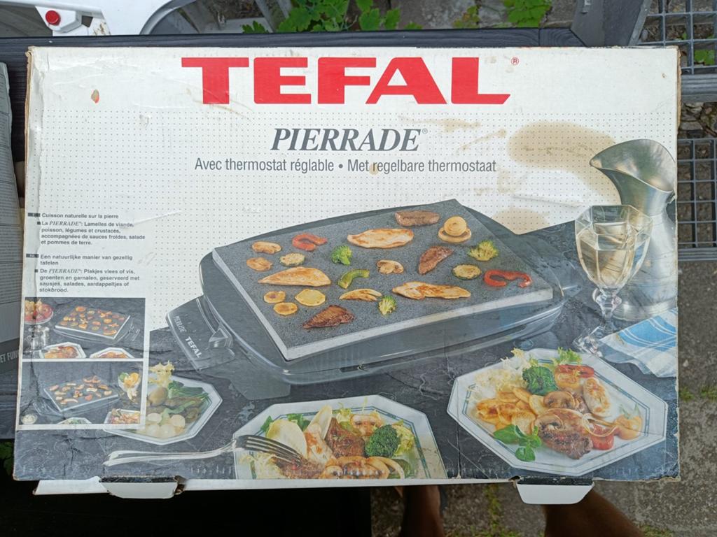 Tefal Pierrade steengrill - Gebruikt, Witgoed en Apparatuur, Ophalen, Gebruikt