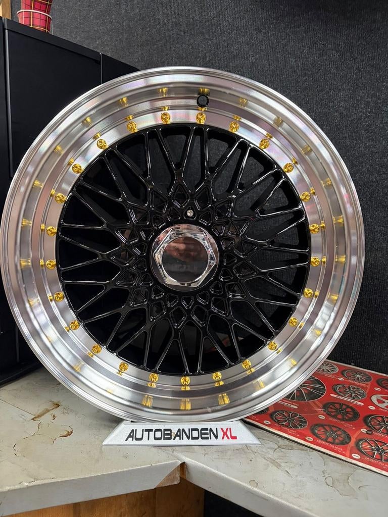 17 inch Bmw E30 BBS LOOK velgen 4x100 / 4x114.3, Velg(en), Nieuw, 17 inch, Ophalen of Verzenden