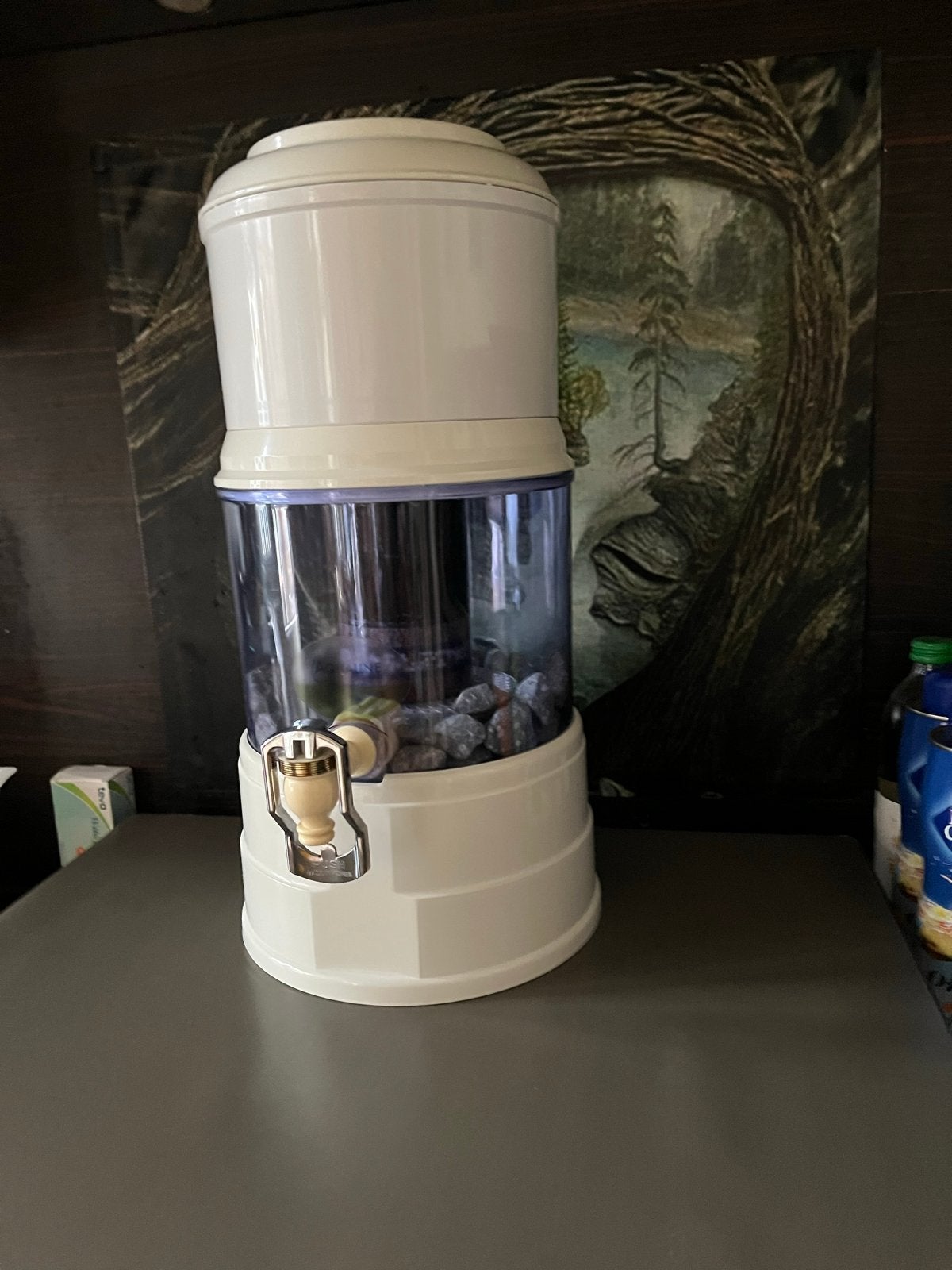 Aqualine Waterfilter 5 liter zgan Filters., Ophalen of Verzenden, Gebruikt, Waterkoeler