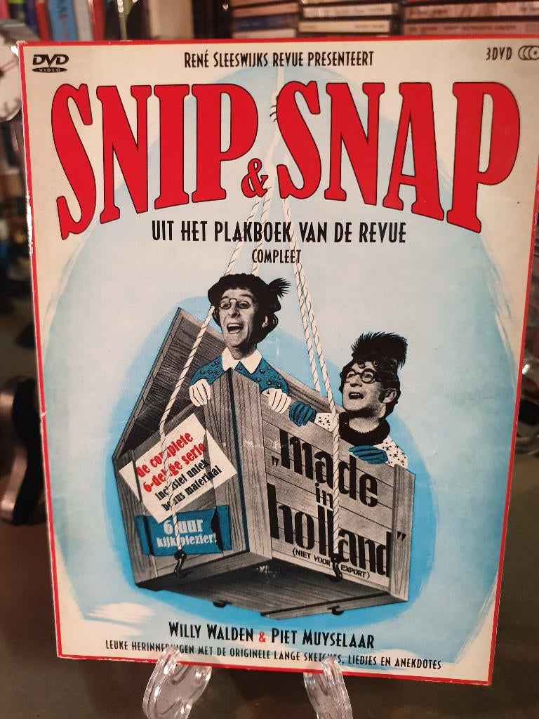 Snip & Snap - Uit het plakboek van de Revue (3 DVD), Alle leeftijden, Ophalen, Zo goed als nieuw, Stand-up of Theatershow