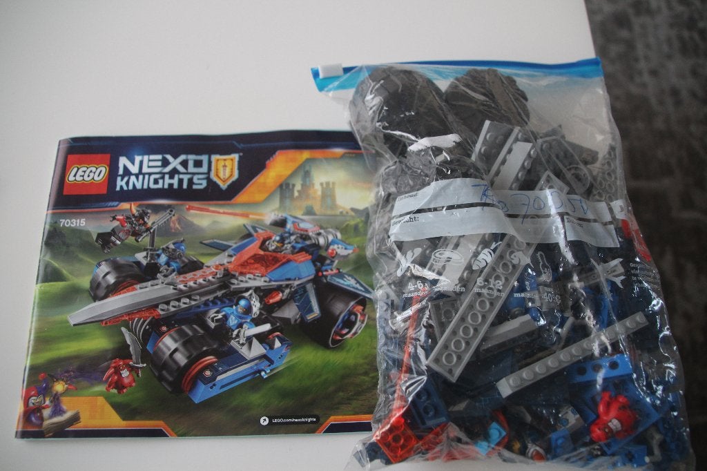Lego Nexo knights, Gebruikt, Overige thema's, Lego, Ophalen of Verzenden