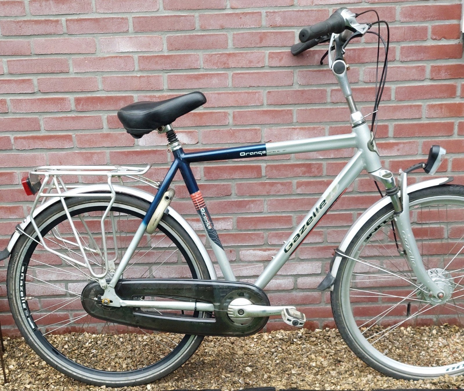 Gazelle Orange Limited Edition herenfiets, Fietsen en Brommers, Ophalen, Gebruikt, Versnellingen, 57 tot 61 cm