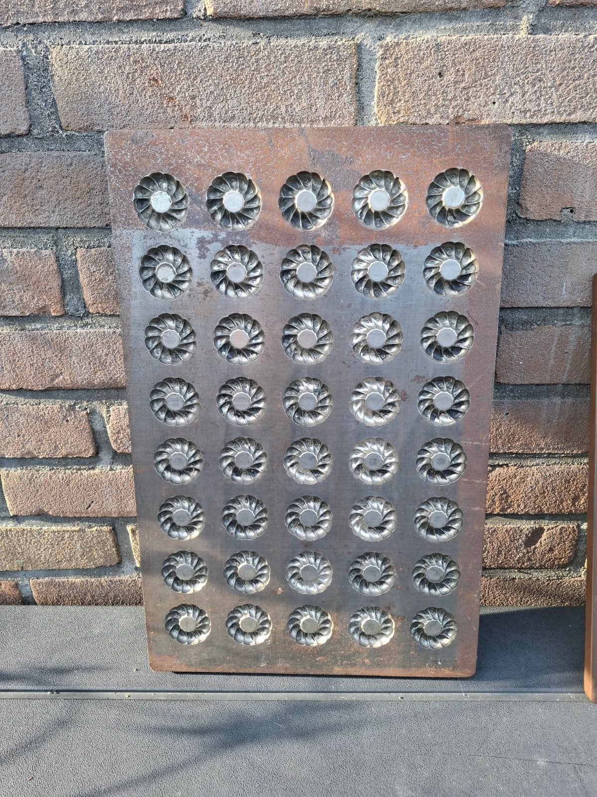 Chocolade mal oude metalen vintage, Ophalen of Verzenden