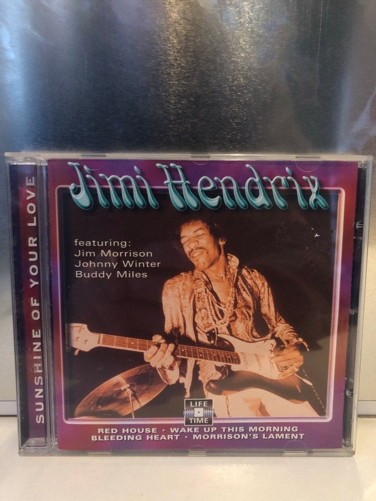 Jimi Hendrix - sunshine of your love - Jim Morrison CD, Cd's en Dvd's, Cd's | Rock, Ophalen of Verzenden, Zo goed als nieuw, Poprock