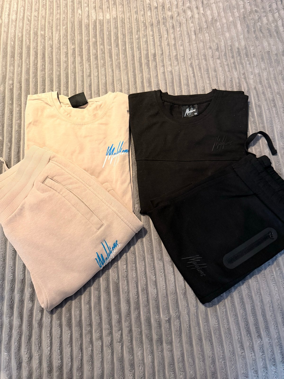 Malelions Setjes - Zwart en Beige maat 152, Ophalen of Verzenden, Zo goed als nieuw, Jongen, Setje