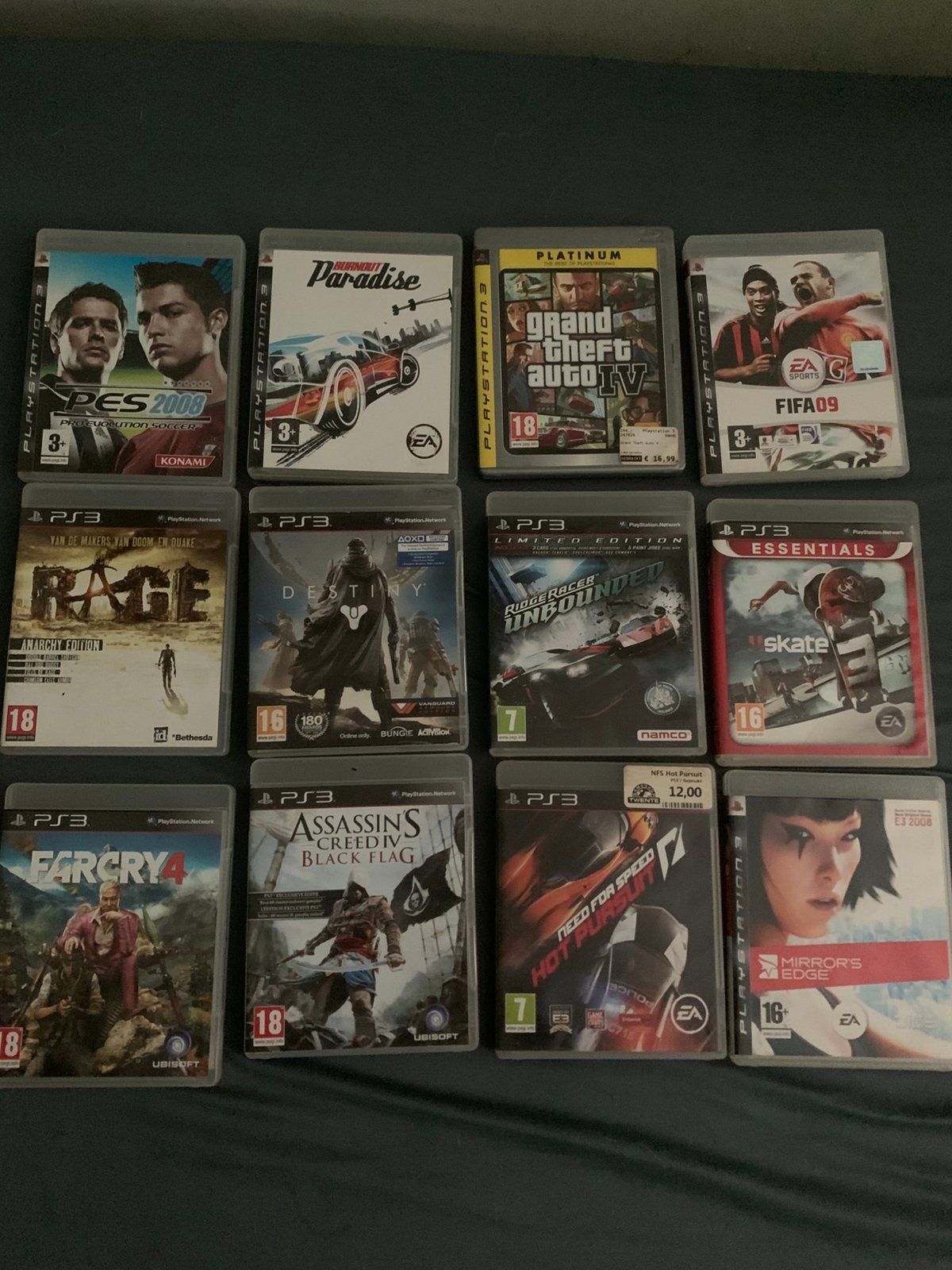 Ps3 spelen, Spelcomputers en Games, Spelcomputers | Sony PlayStation 3, Ophalen, Zo goed als nieuw, Met 1 controller, Slim