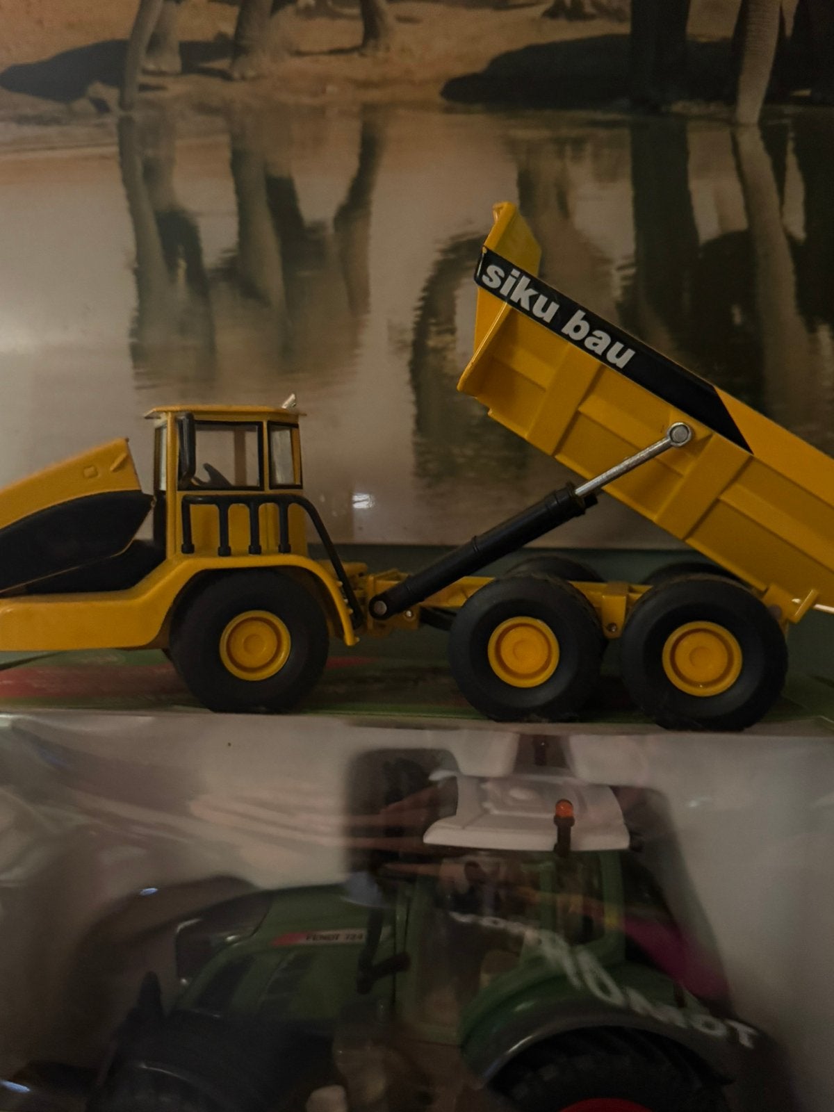 Schaalmodellen landbouw 1:32, Hobby en Vrije tijd, Ophalen, Zo goed als nieuw, Tractor of Landbouw, SIKU