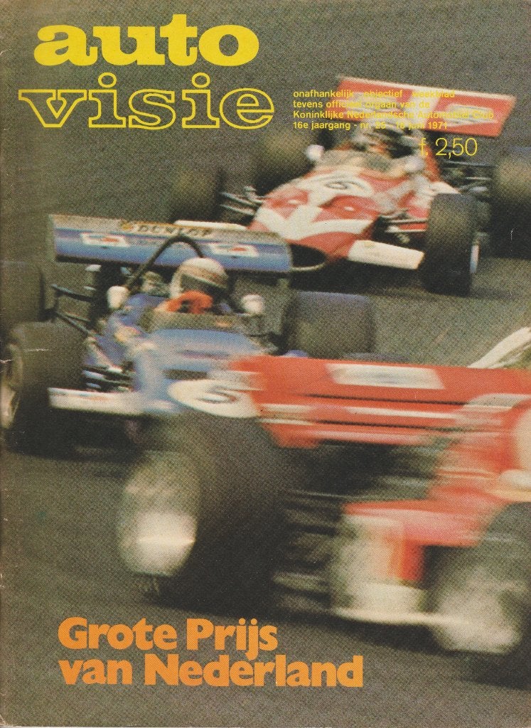 Autovisie Grand Prix special 1971, Verzenden, Gebruikt, Formule 1