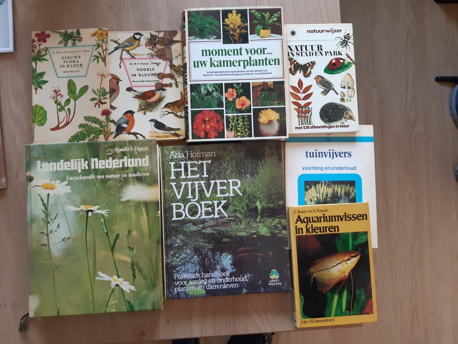 Oude tuin/natuur/ flora boeken, Boeken, Wonen en Tuinieren, Gelezen, Overige soorten, Ophalen of Verzenden