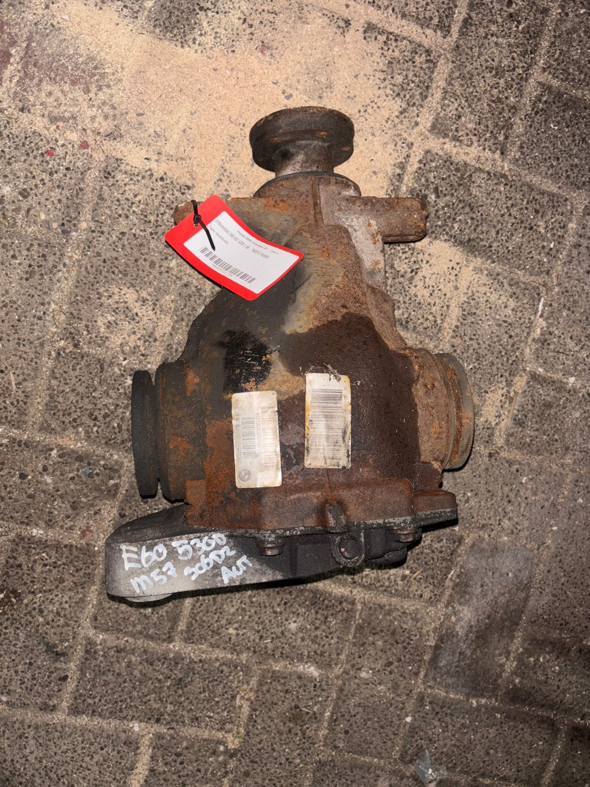 BMW E60 530D M57 306D2 Aut Differentieel Achteras, Ophalen, Gebruikt, BMW