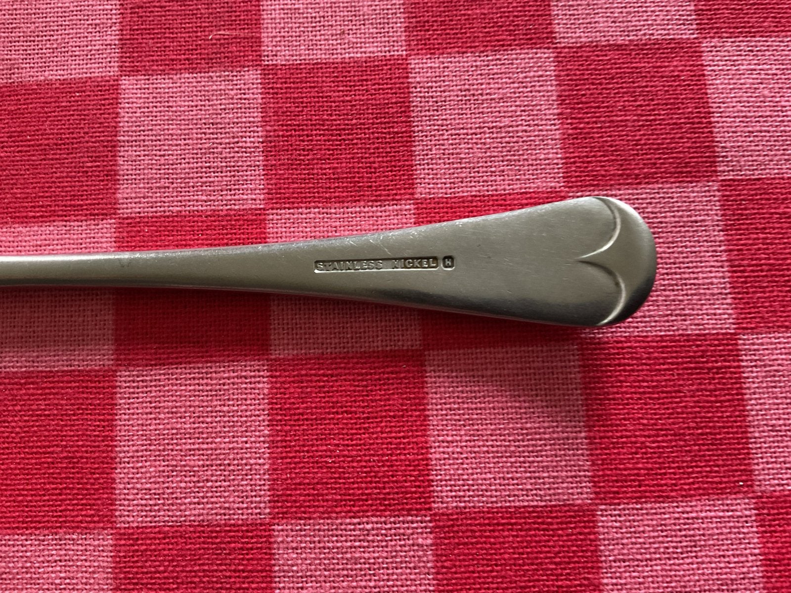 Oude Lepel stainless Nickel, Ophalen of Verzenden
