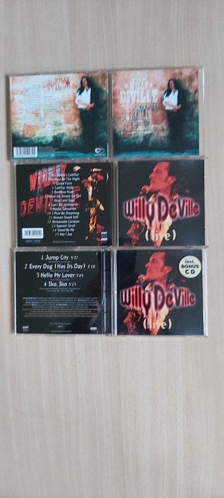Willy DeVille 2 2cd's 1 koop 20 euro (Berlin,Live )ook los, Ophalen of Verzenden, Zo goed als nieuw