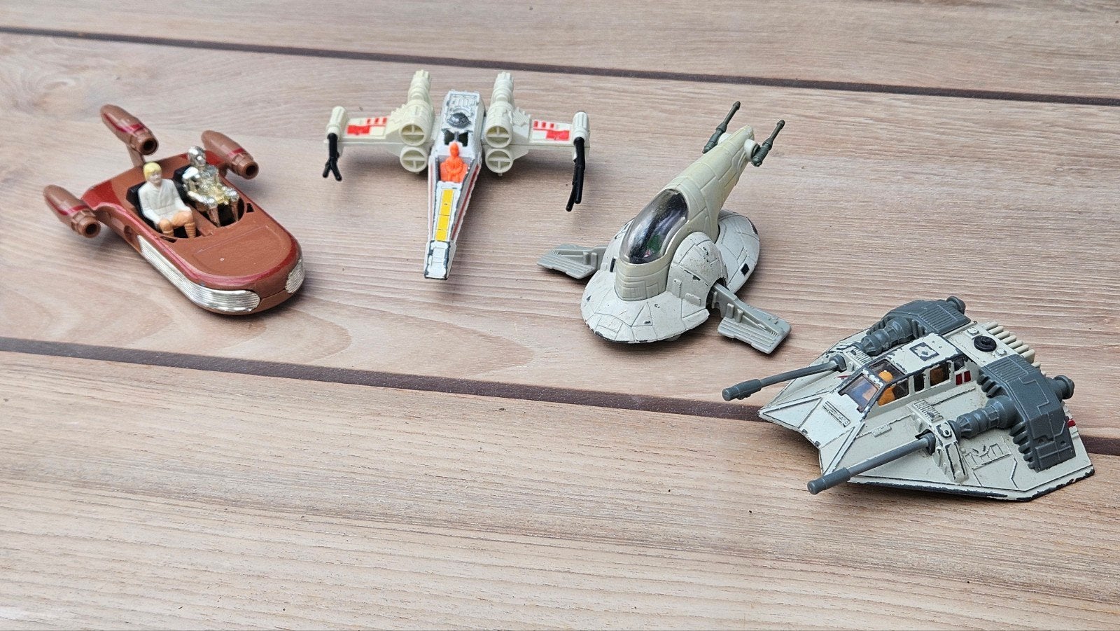 Star Wars voertuigen collectie - Vintage speelgoed, Ophalen of Verzenden, Gebruikt, Actiefiguurtje