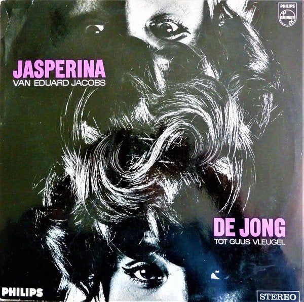 LP - Jasperina De Jong ‎– Van Eduard Jacobs Tot Guus Vleugel, Gebruikt, Ophalen of Verzenden, Levenslied of Smartlap, 1960 - 1969