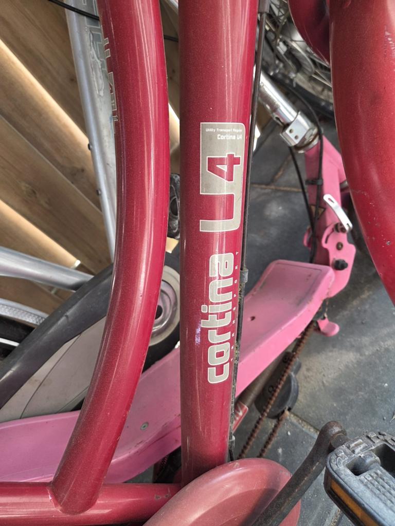 Cortina Fiets 24 inch, Ophalen