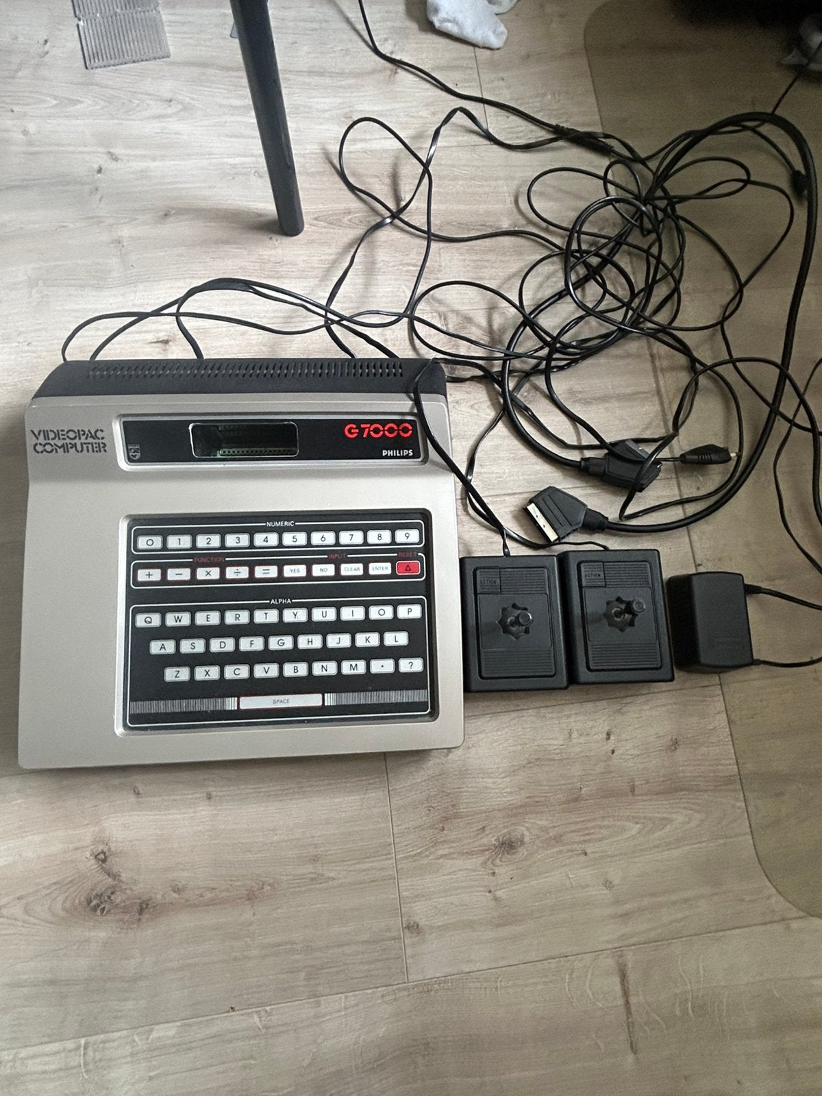 Philips videopac g7000 met handleidingen en alle kabels, Computers en Software, Vintage Computers, Ophalen of Verzenden