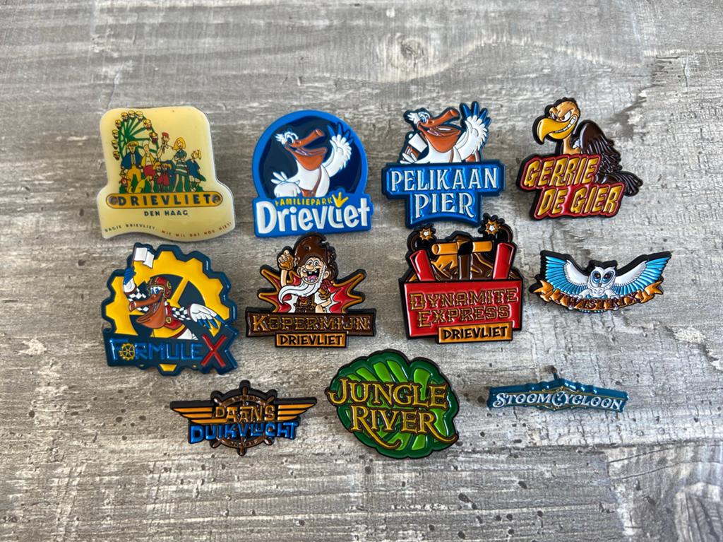 drievliet pins, Verzenden, Nieuw, Overige onderwerpen, Speldje of Pin