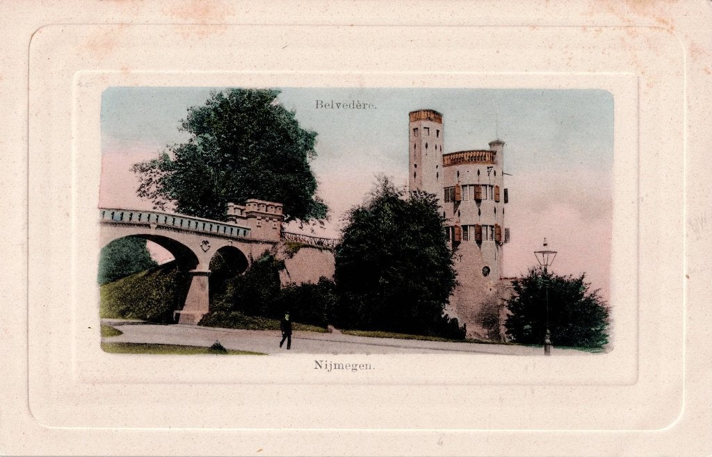 Nijmegen – Belvedère., Verzamelen, Ophalen of Verzenden, Voor 1920, Ongelopen, Gelderland