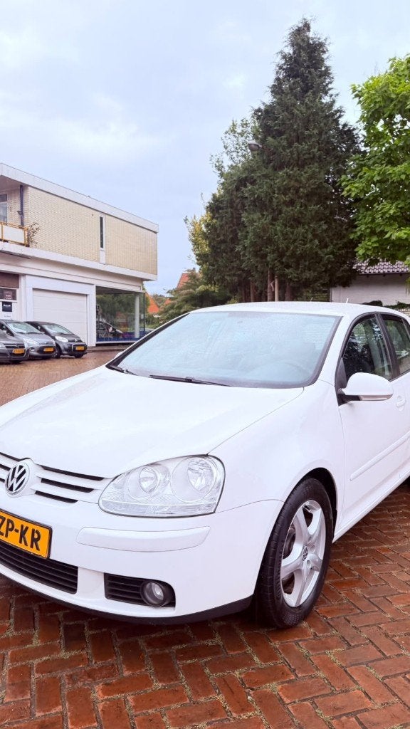 Volkswagen Golf 1.6 75KW 2008 Wit APK + AIRCO, Auto's, Voorwielaandrijving, Stof, 4 cilinders, 620 kg