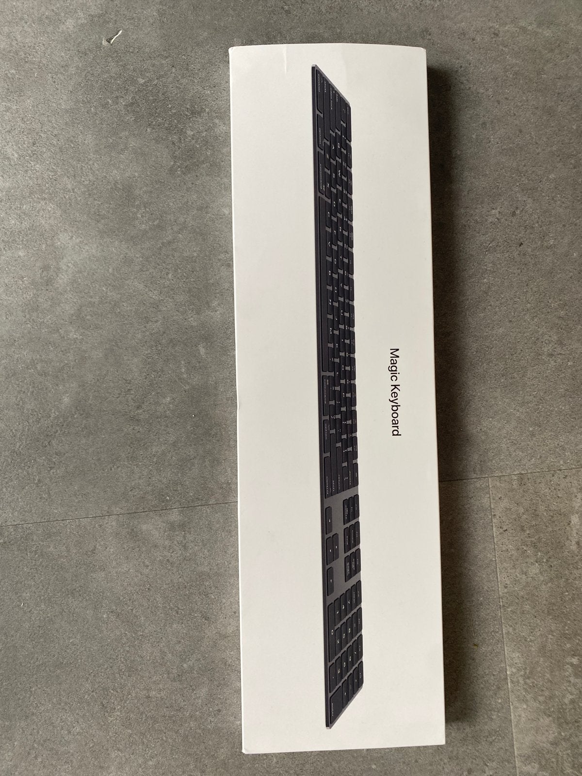 Apple Magic Keyboard met numeriek toetsenbord Space Gray, Computers en Software, Toetsenborden, Verzenden, Numeriek, Zo goed als nieuw