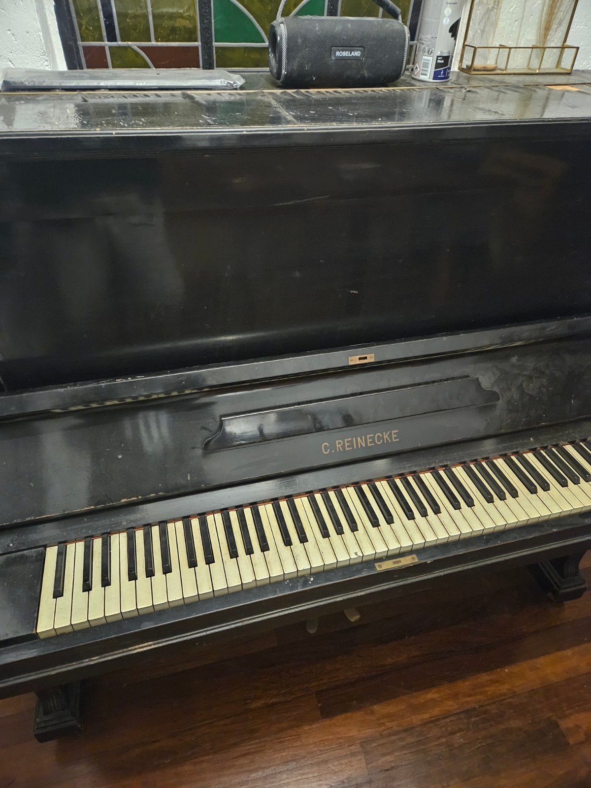 leuke piano, Ophalen