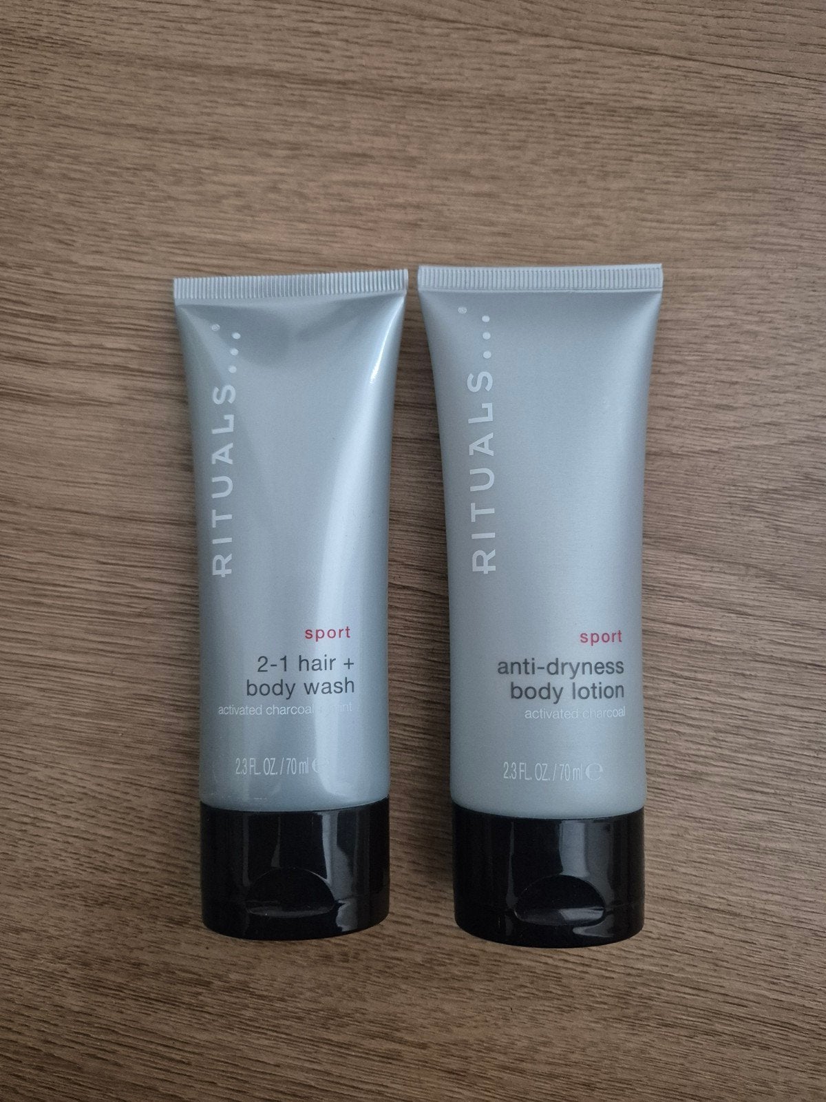 Rituals Sport Mini Set 2-in-1 Hair & Body Wash + Body Lotion, Ophalen of Verzenden, Nieuw, Bad & Douche