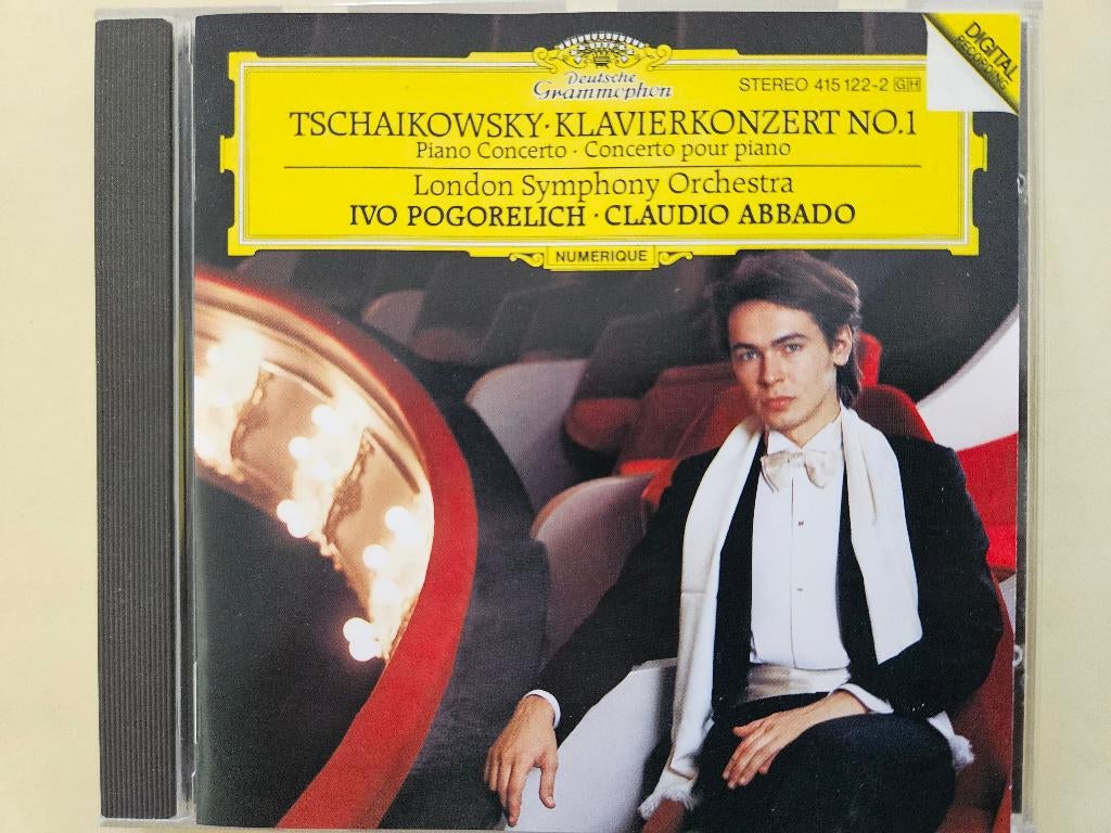 Tchaikovsky - Piano concert no.1 - Abbado Ivo Pogorelich, Ophalen of Verzenden, Romantiek, Zo goed als nieuw, Orkest of Ballet