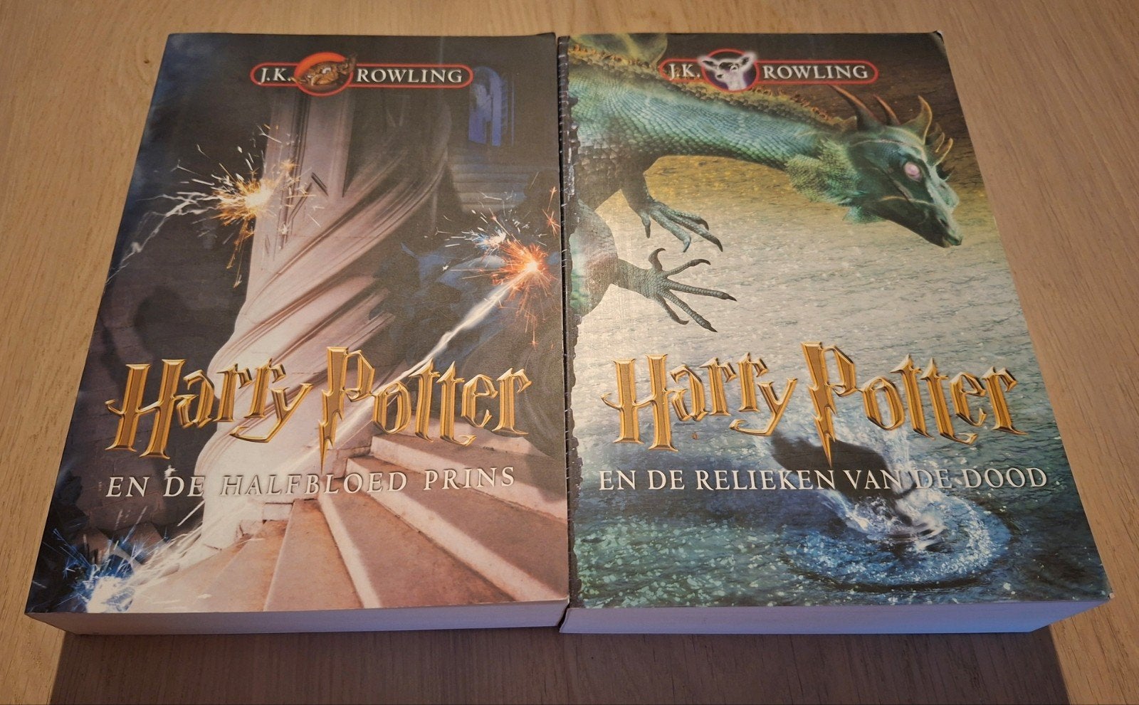 Harry Potter deel 6 en 7, Ophalen, Zo goed als nieuw