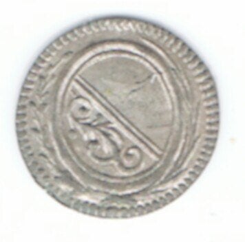 23-1500 Zwitserland, Zurich 3 haller ND, Ophalen of Verzenden, Overige landen, Losse munt