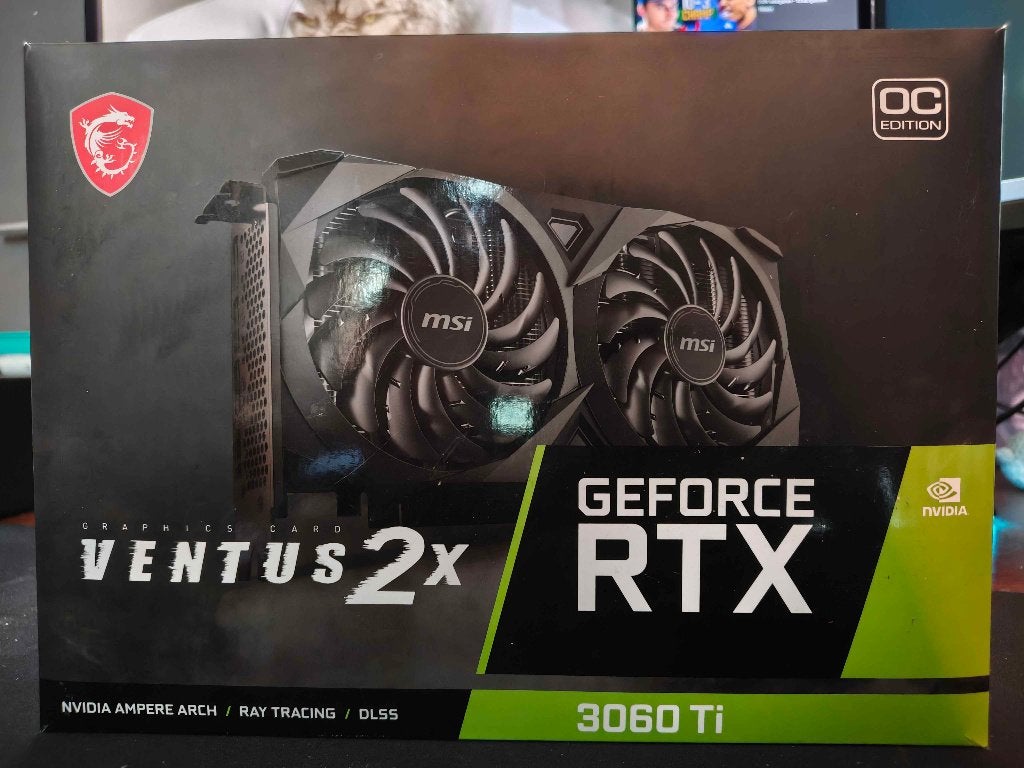 MSI RTX 3060TI OC 8GB - Werkt perfect, Computers en Software, Videokaarten, Gebruikt, GDDR6, PCI-Express 4, Ophalen of Verzenden
