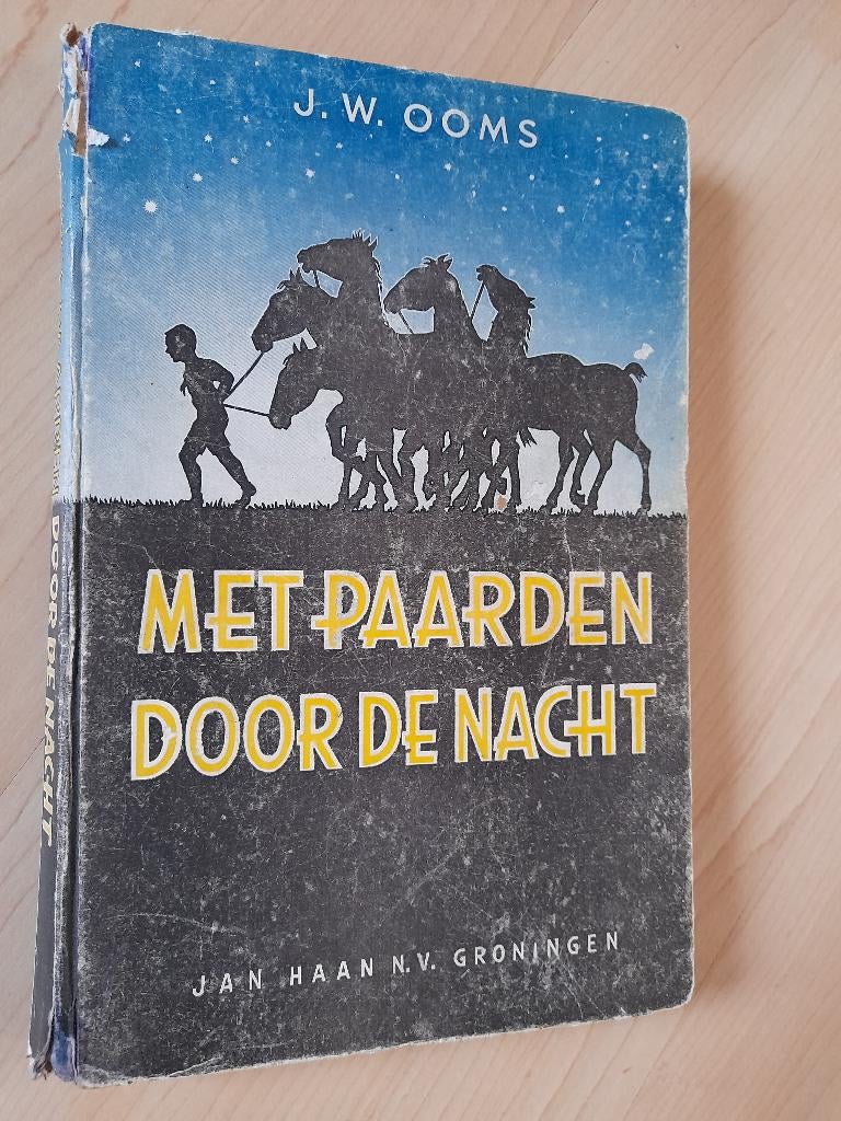 MET PAARDEN DOOR DE NACHT JW Ooms, Boeken, Ophalen of Verzenden, Gelezen