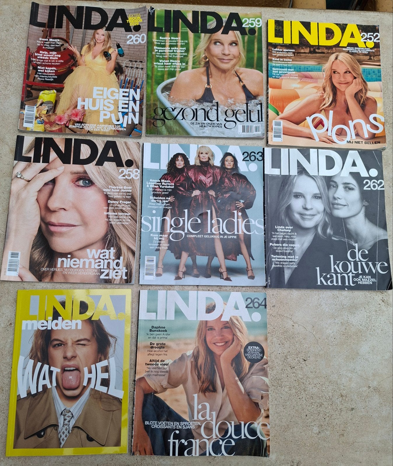LINDA. Magazine Collectie - Diverse Nummers, Ophalen of Verzenden, Gelezen, Damesbladen