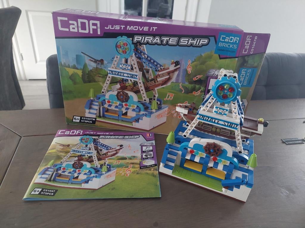 Cadabricks-kermis - piratenschip, Ophalen of Verzenden, Zo goed als nieuw, Jongen of Meisje