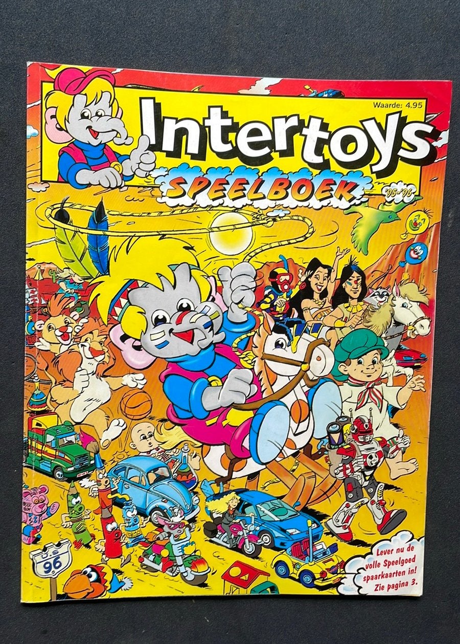 Intertoys speelboek uit 1995  seizoen 95/96, Ophalen of Verzenden, Zo goed als nieuw