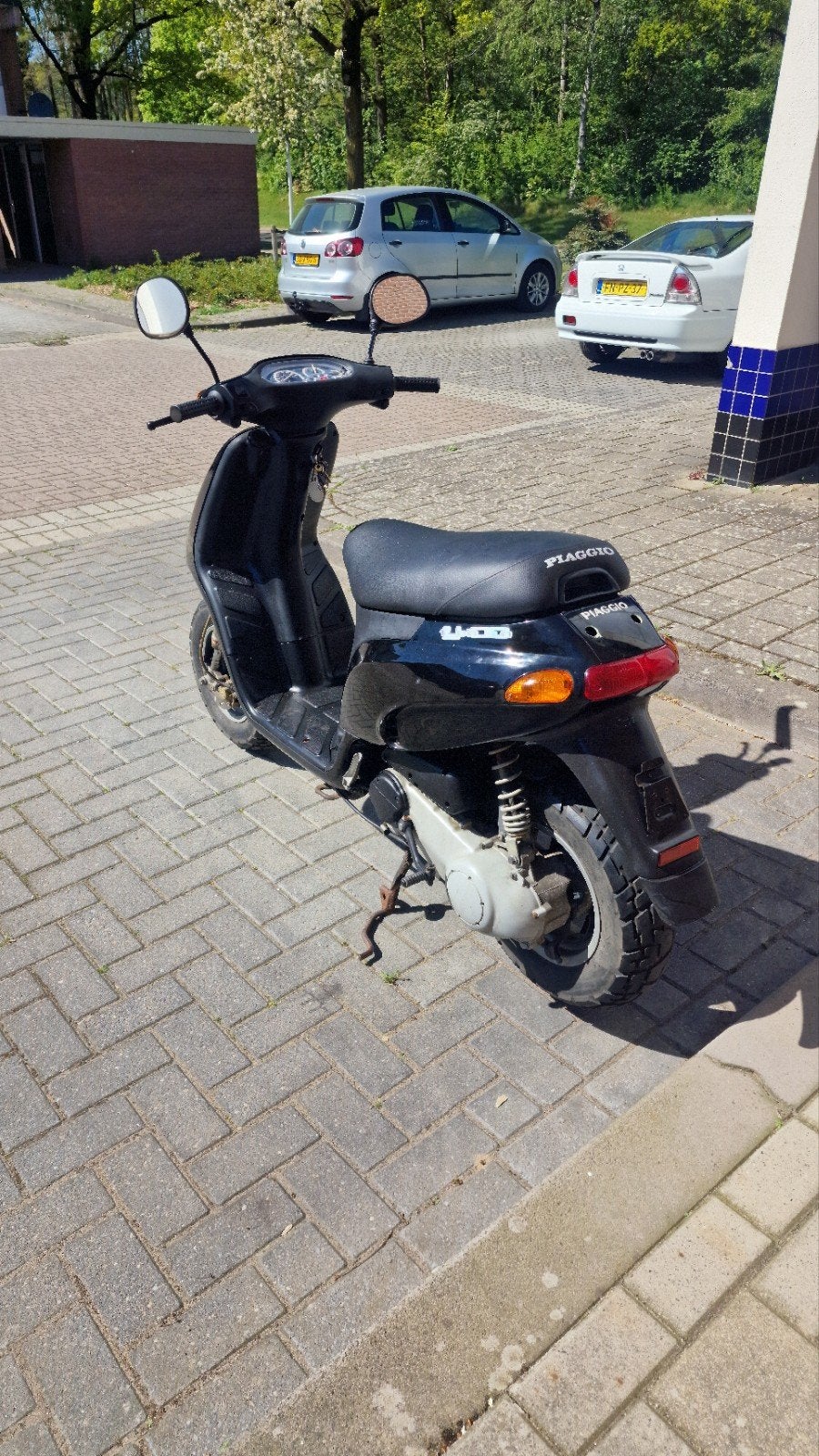 Piaggio typhoon 70cc - Zonder kenteken, 70-80kph, Piaggio, Tweetakt, Ophalen of Verzenden, Zo goed als nieuw
