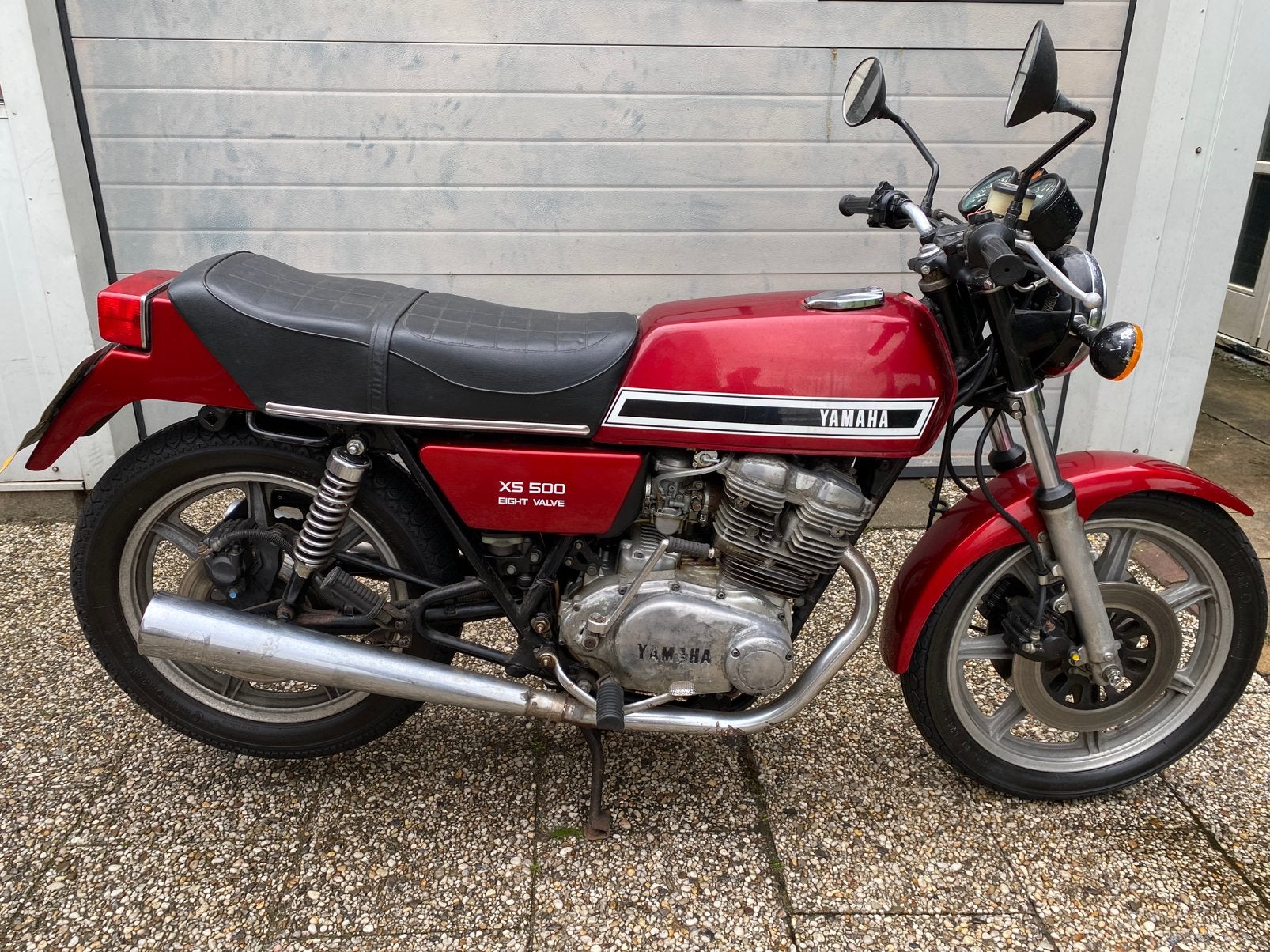Yamaha XS500C oldtimer schuurvondst zeldzaam!!, 2 cilinders, 499 cc, Gebruikt, Meer dan 35 kW