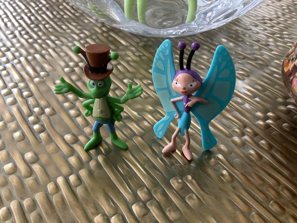 Maja de bij Maya poppetjes figuren  poppetje flip en vlinder, Verzamelen, Ophalen of Verzenden, Zo goed als nieuw