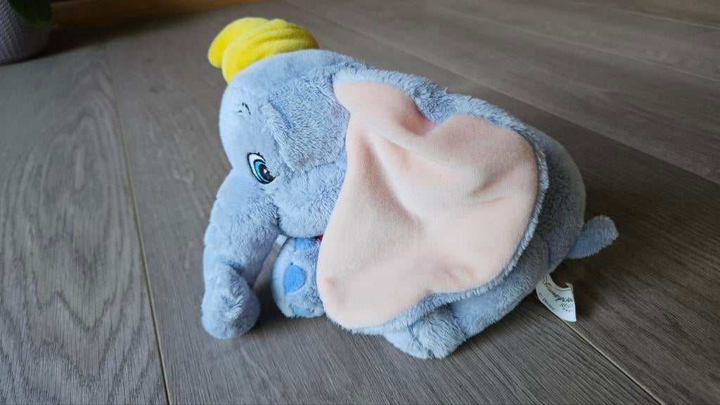 Disney knuffel Dombo, Kinderen en Baby's, Ophalen of Verzenden, Zo goed als nieuw, Olifant