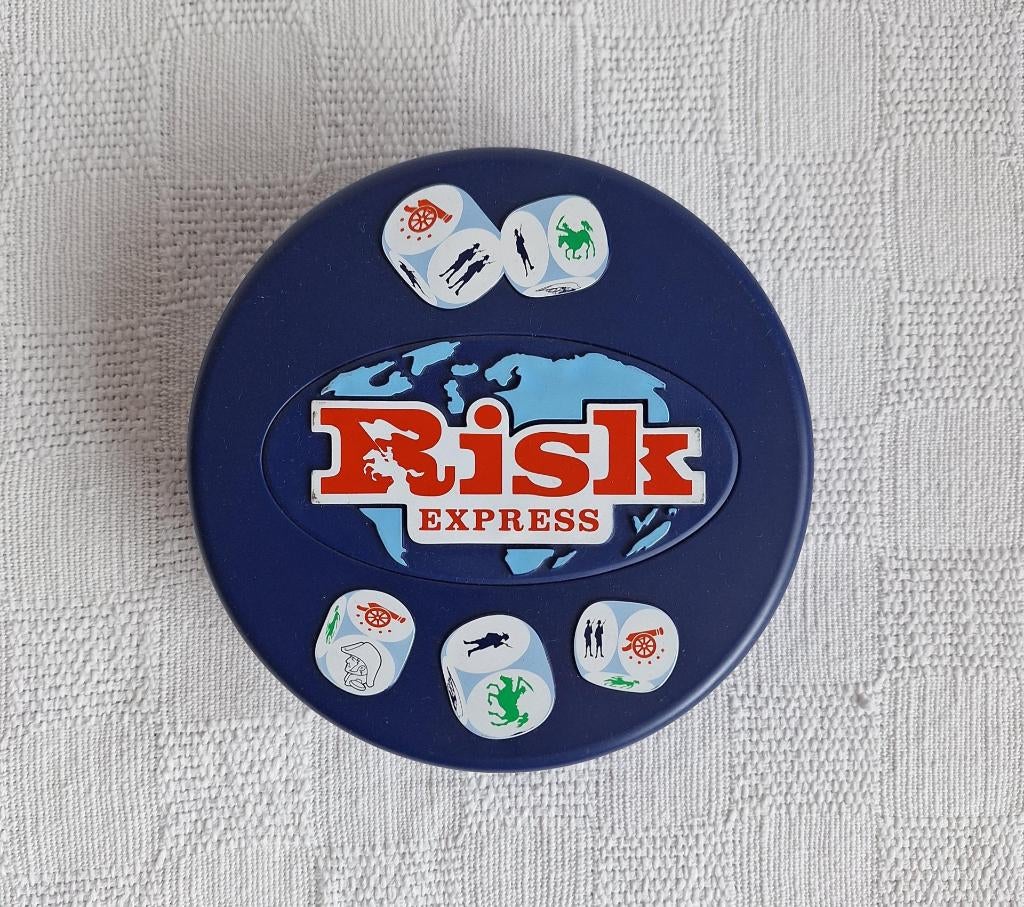 Risk Express, Hobby en Vrije tijd, Gezelschapsspellen | Bordspellen, Vijf spelers of meer, Ophalen of Verzenden, Gebruikt