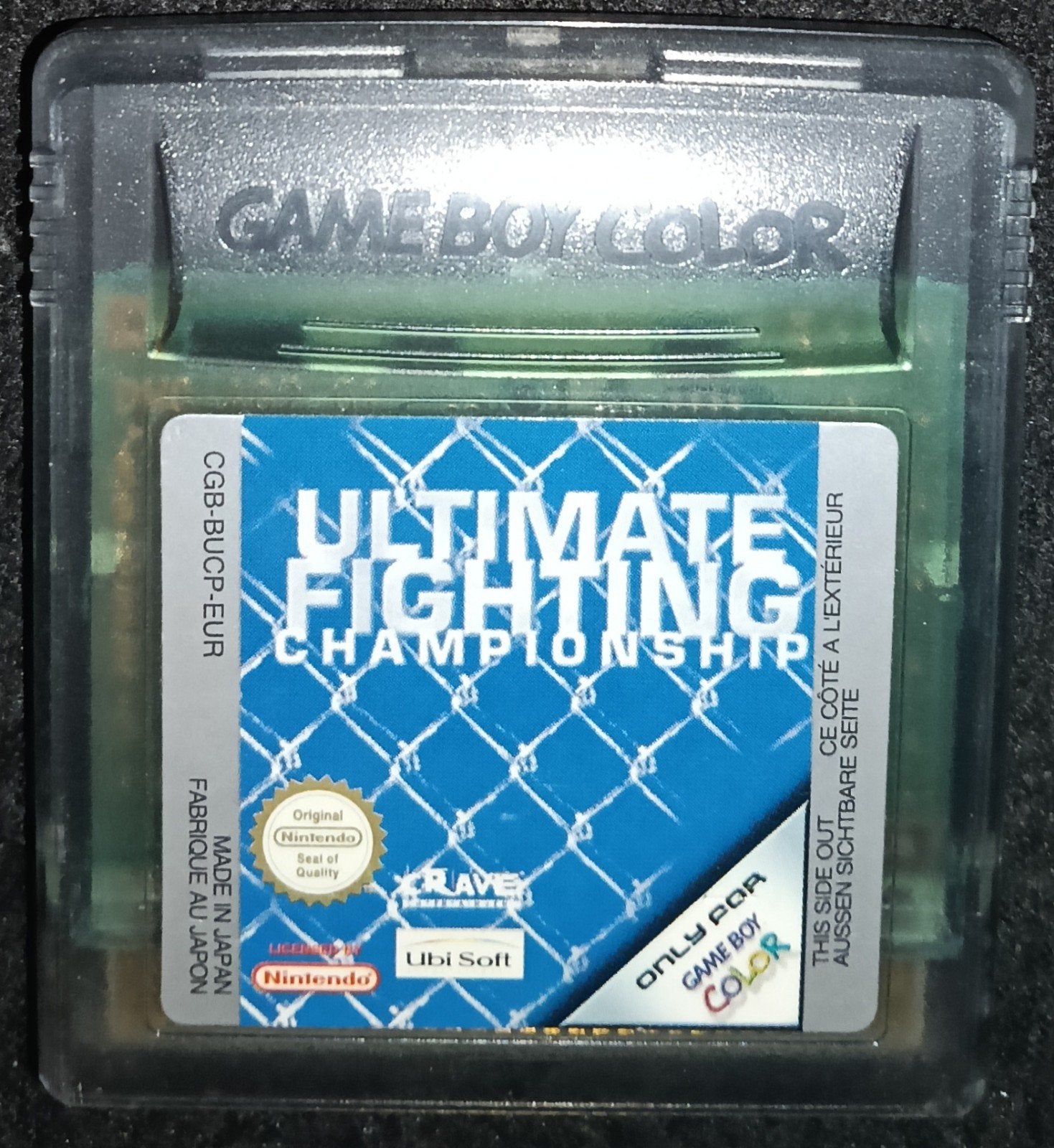 Ultimate Fighting Championship gbc, Spelcomputers en Games, 2 spelers, Ophalen of Verzenden, Zo goed als nieuw, Vanaf 3 jaar