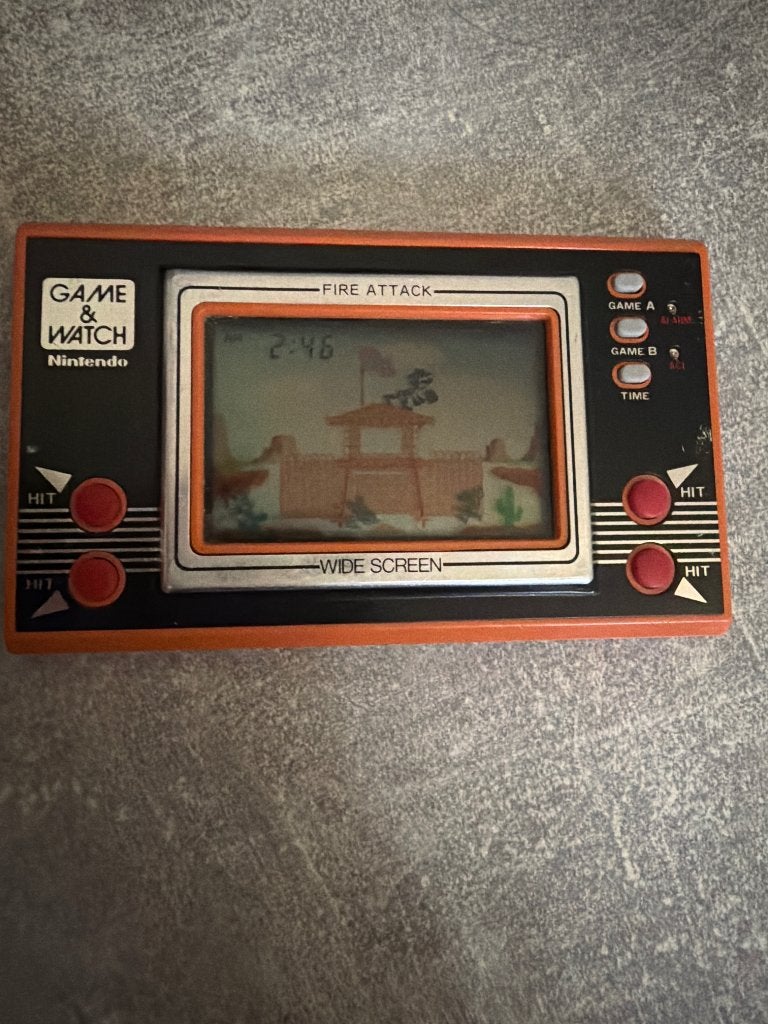 Game&watch Fire attck, Avontuur en Actie, Gebruikt, 1 speler, Ophalen of Verzenden
