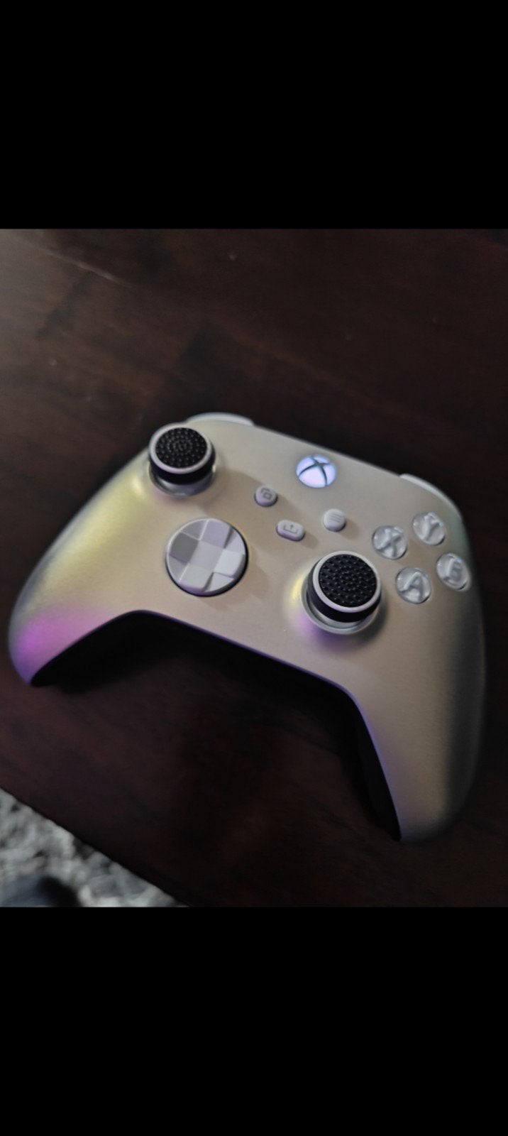 Xbox controller special ed lunar, Ophalen of Verzenden, Zo goed als nieuw, Controller, Xbox Original