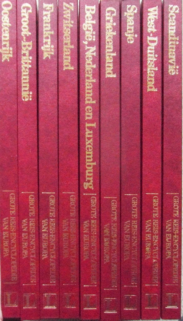 Grote Reis-encyclopedie van Europa – diverse delen.  , Boeken, Overige merken, Europa, Ophalen of Verzenden, Zo goed als nieuw