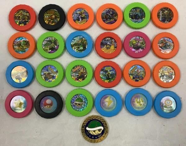 Nintendo Super Mario Kart Koins Set 24 Muntjes 2018, Coolsingel 104, 3011 AG Rotterdam, Netherlands, Verzenden, Zo goed als nieuw