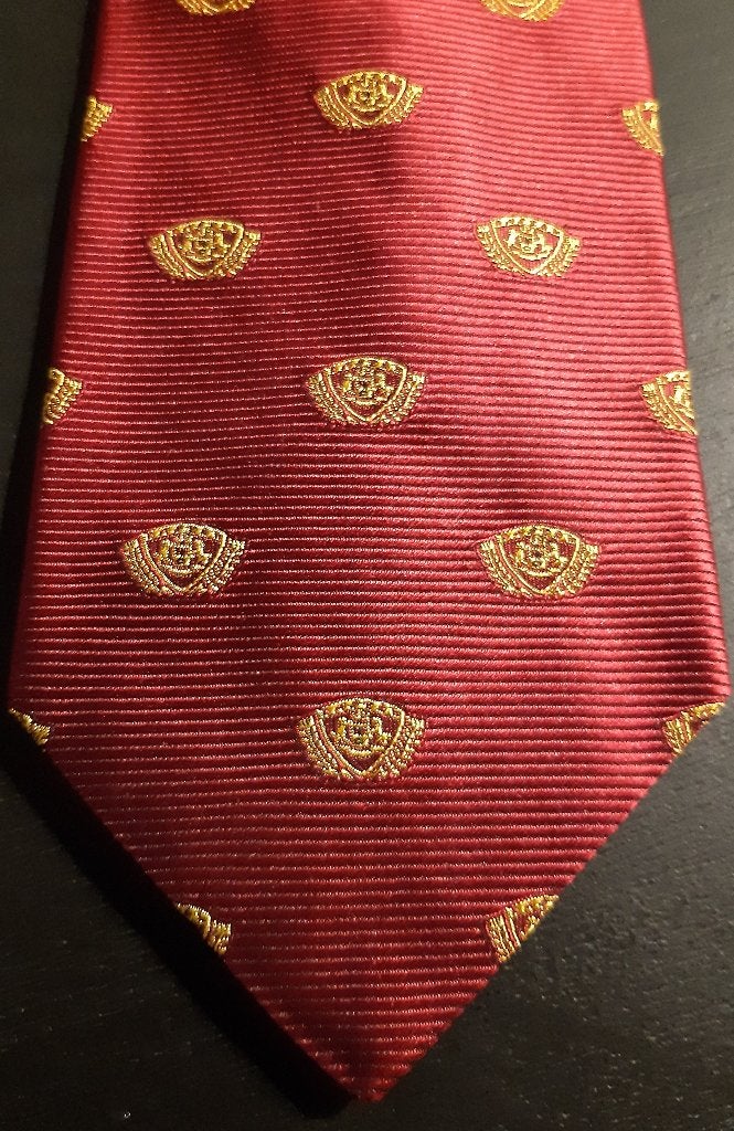 Amstel Bier stropdas rood zijde met Amstel Logo, Ophalen of Verzenden, Nieuw, Kleding, Amstel