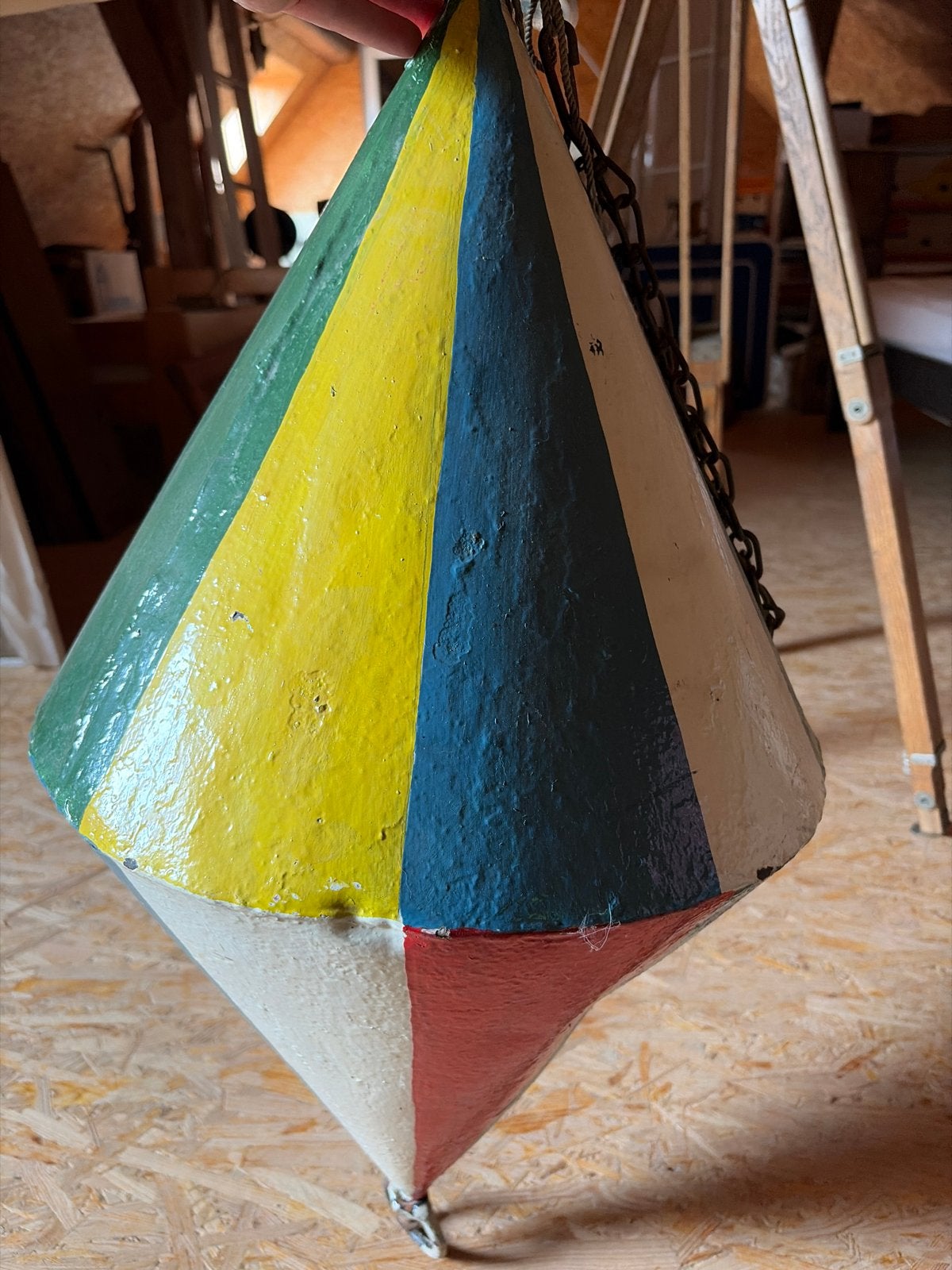 Decoratieve Boei - Kleurrijk en Maritiem, Antiek en Kunst, Ophalen