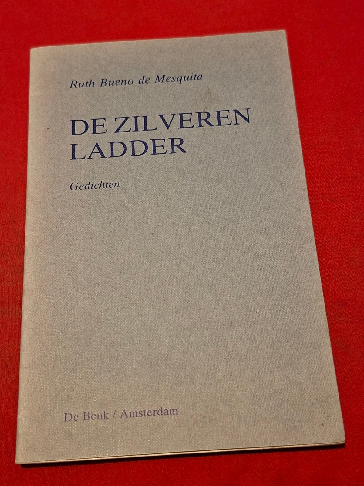 GESIGNEERD De zilveren ladder. Ruth Bueno de Mesquita., Ophalen of Verzenden, Gelezen