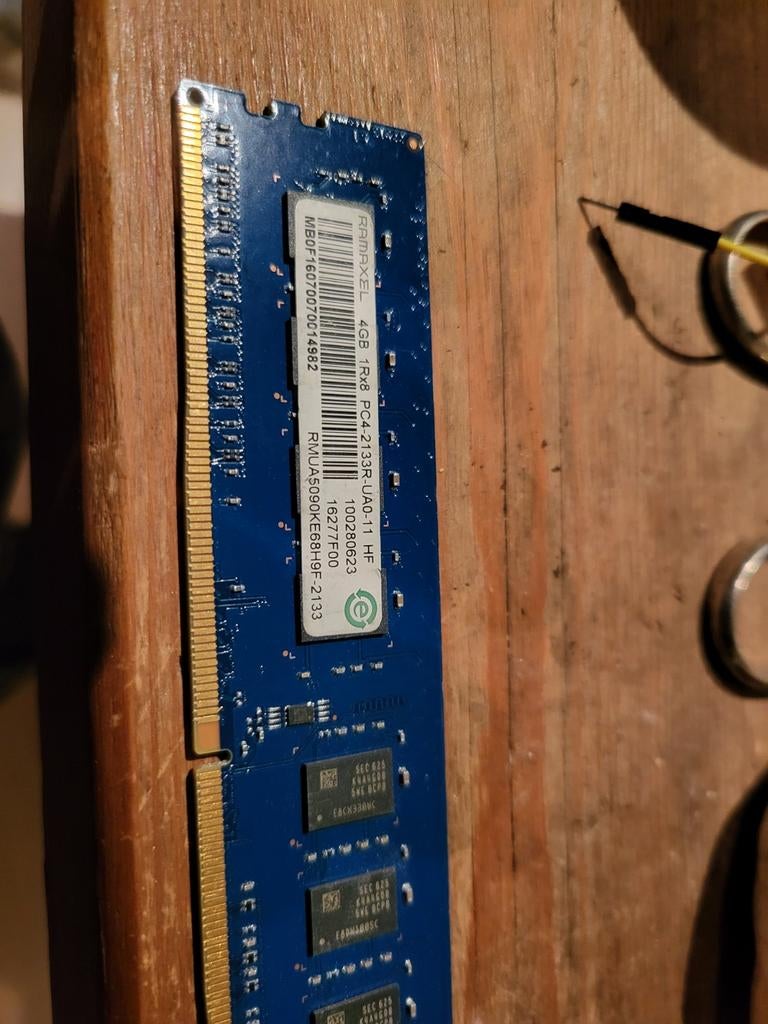 Ramaxel 4GB DDR4 RAM Geheugenmodule voor Desktop, Computers en Software, RAM geheugen, Zo goed als nieuw, Desktop, 4 GB, DDR4