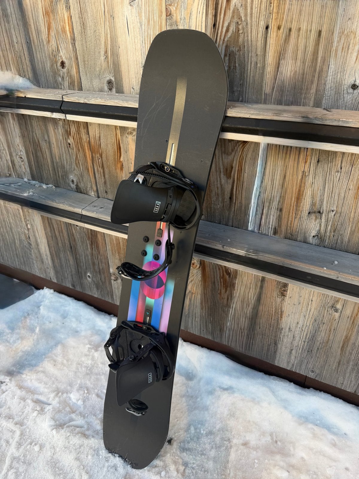 Burton Feelgood Camber 2025 Snowboard & bindingen - zgan!, Ophalen, Zo goed als nieuw, Board